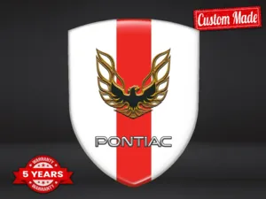 Pontiac Logos Auto Alta Gama Pro Máximo Estilo Diseño